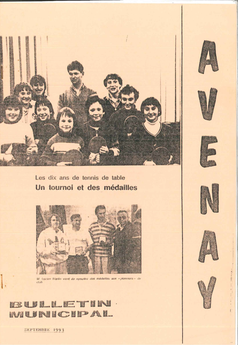 Image du Bulletin Mairie Avenay 1993