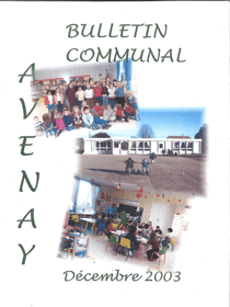 Image du Bulletin Mairie Avenay 2003