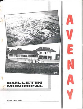 Image du Bulletin Mairie Avenay 1987