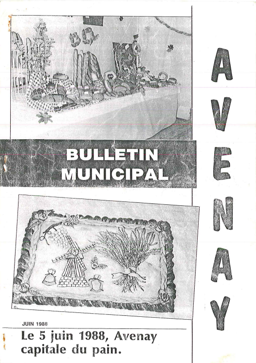 Image du Bulletin Mairie Avenay 1988