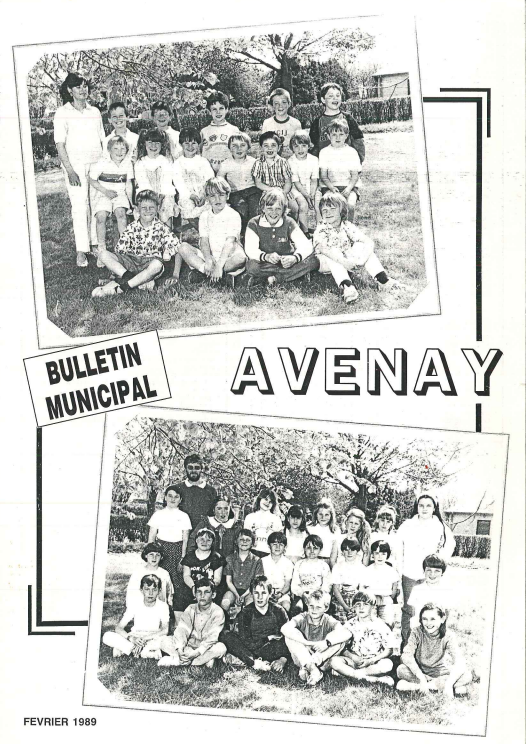 Image du Bulletin Mairie Avenay février 1989