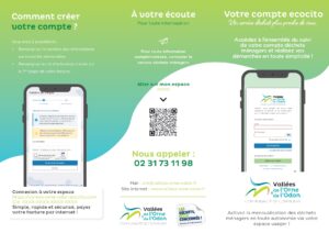 Flyer d'informations sur le paiement des déchets ménagers - Recto