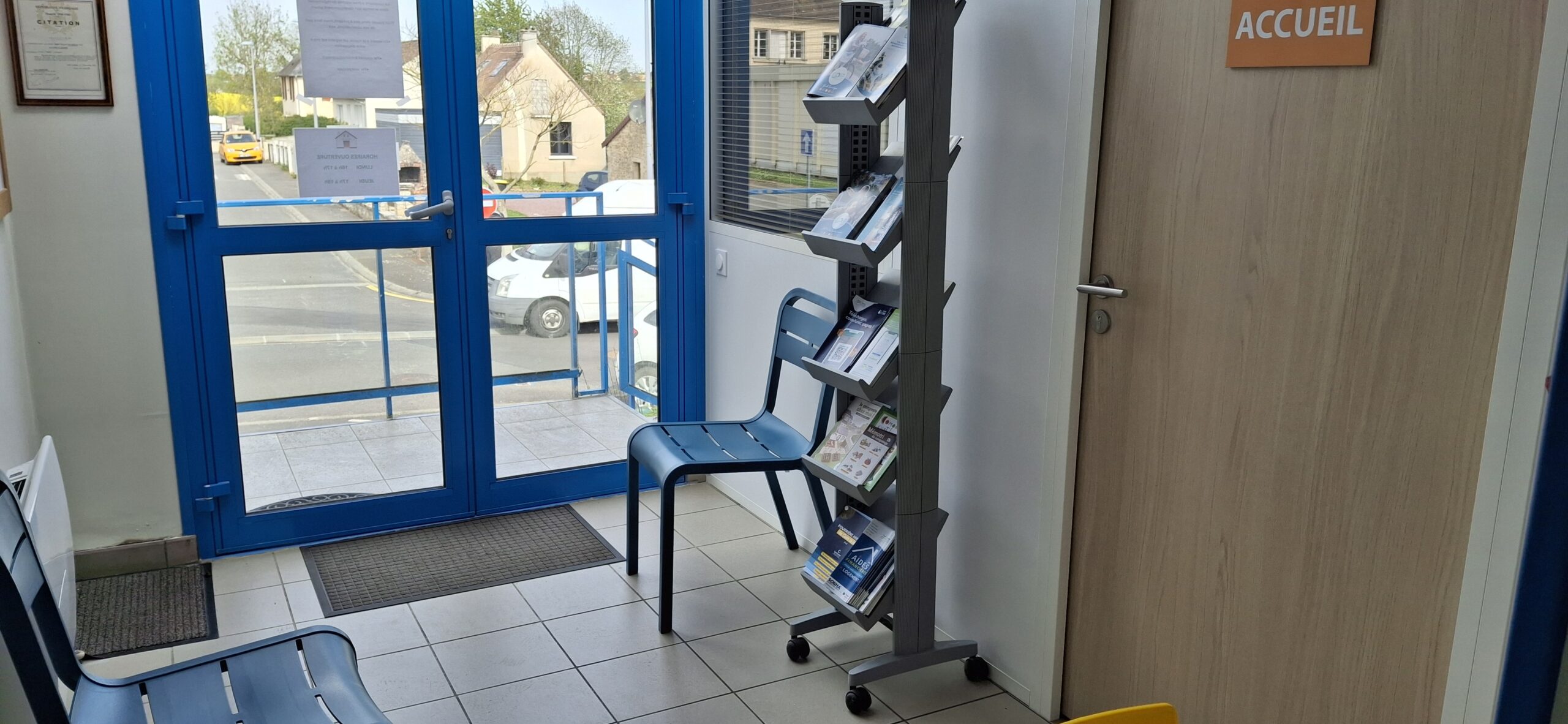 Photo du secrétariat - Entrée